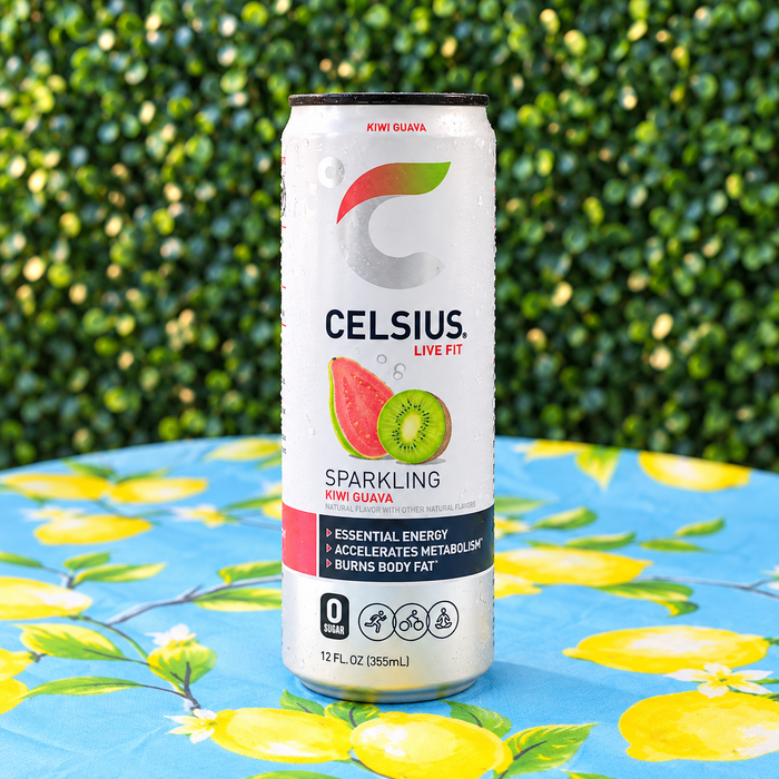CELSIUS Sparkling Kiwi Guava — 12 fl oz