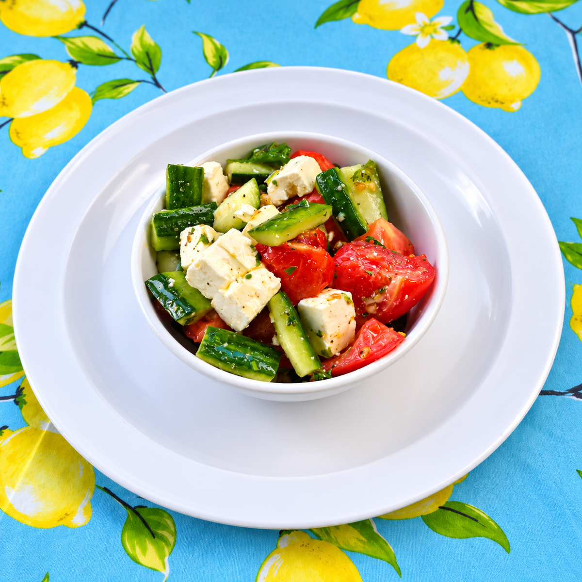Cucumber & Tomato Salad