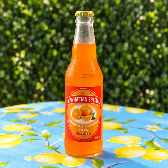 Manhattan Special Orange Soda — 12 fl oz
