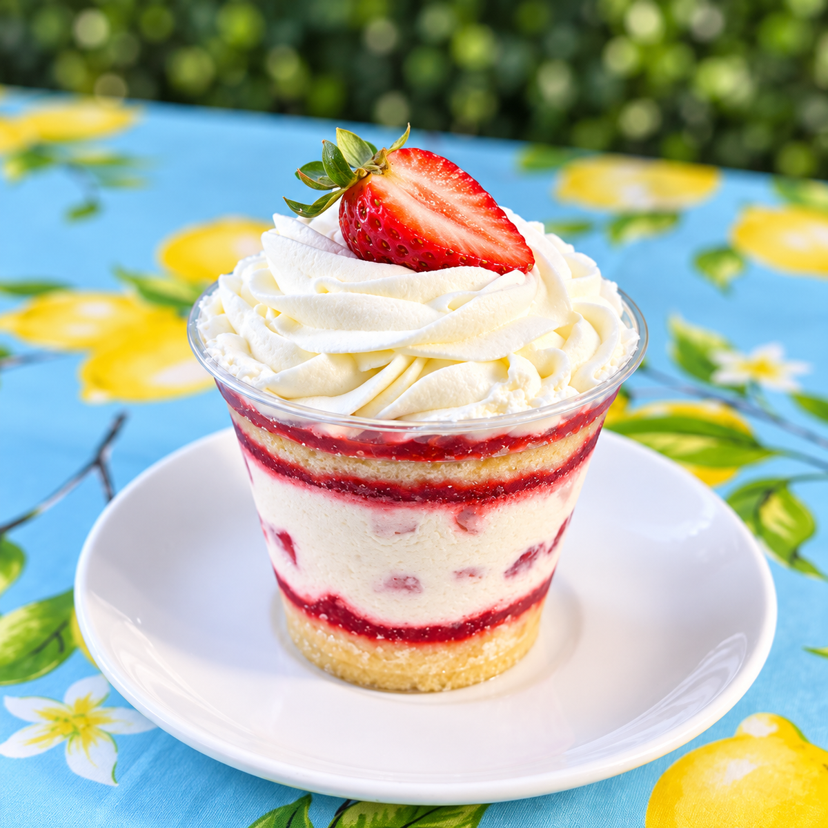Strawberry Shortcake Parfait