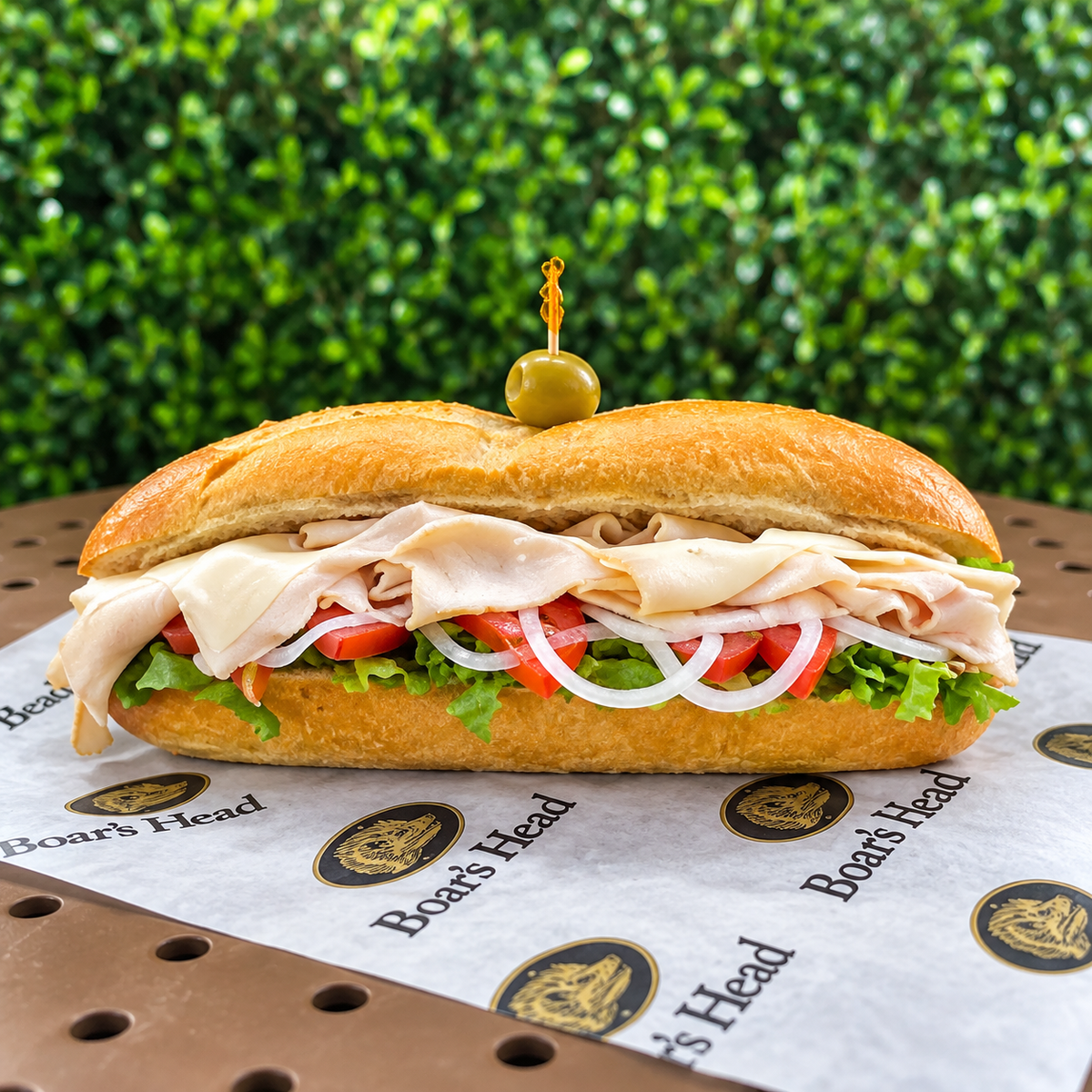 Oven Gold Turkey & Cheese Sandwich